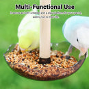 Hanging Bird Feeder for Garden Yard Patio Wild Birds with Easy Fill Design