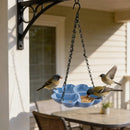 Easy Fill Hanging Wild Bird Feeder All Weather Outdoor Garden Waterer Decor Set