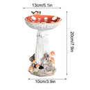 Resin Garden Decoration Animal Bird Feeder Amazon Bestseller Yard Ornament Decor