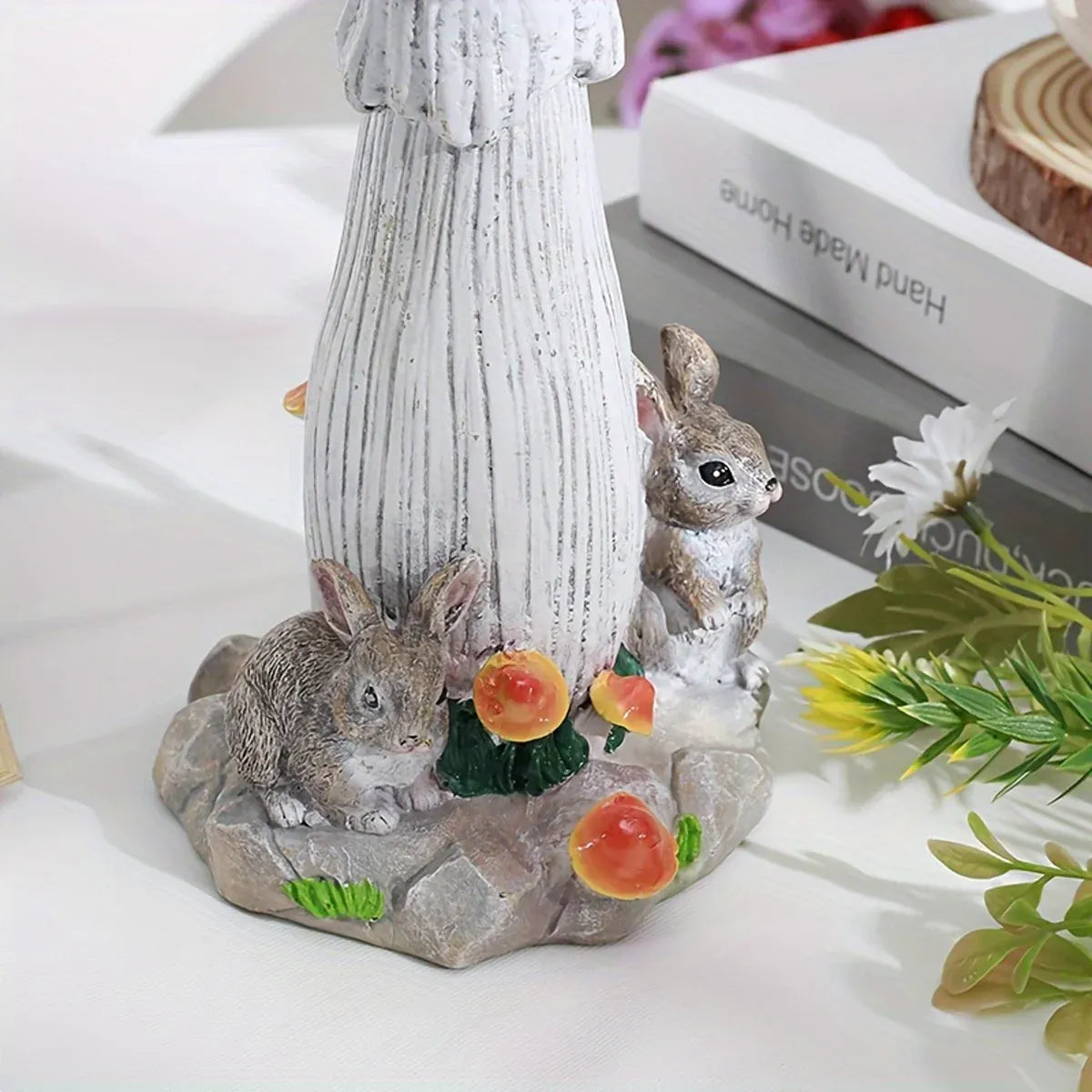 Resin Garden Decoration Animal Bird Feeder Amazon Bestseller Yard Ornament Decor