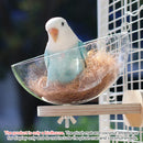Parrot Rest Bird Nest Breathable for Small Parrots Comfortable Washable Durable - Fixed Style