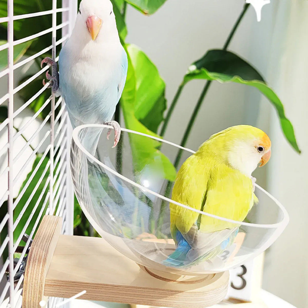 Parrot Rest Bird Nest Breathable for Small Parrots Comfortable Washable Durable - Fixed Style