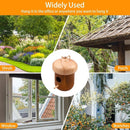 Wooden Bird Nest Cage Hummingbird Feeder House Hanging Home Garden Decorations - 4