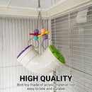 Parrot Foraging Chew Toy Interactive Puzzle Cage Bird Beak Stimulation Acrylic