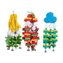 Wooden Parrot Chew Toy Bird Toys for Large and Small Birds Natural Pet Chew Toy - Apple