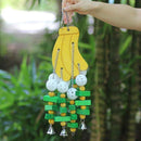 Wooden Parrot Chew Toy Bird Toys for Large and Small Birds Natural Pet Chew Toy - Apple