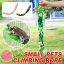 Small Pets Climbing Rope for Small Pet Cage Play Exercise Chewing Toy Use - Green