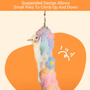 Small Pets Climbing Rope for Small Pet Cage Play Exercise Chewing Toy Use - Green