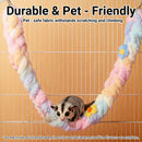 Small Pets Climbing Rope for Small Pet Cage Play Exercise Chewing Toy Use - Green