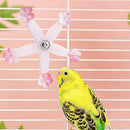 Spinning Windmill Bird Cage Toy 360 Degree Rotation Pecking Boredom Relief Play