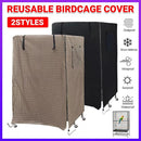 Bird Cover Outdoor Sun Protection Pet Bed Pet Accessories - Black
