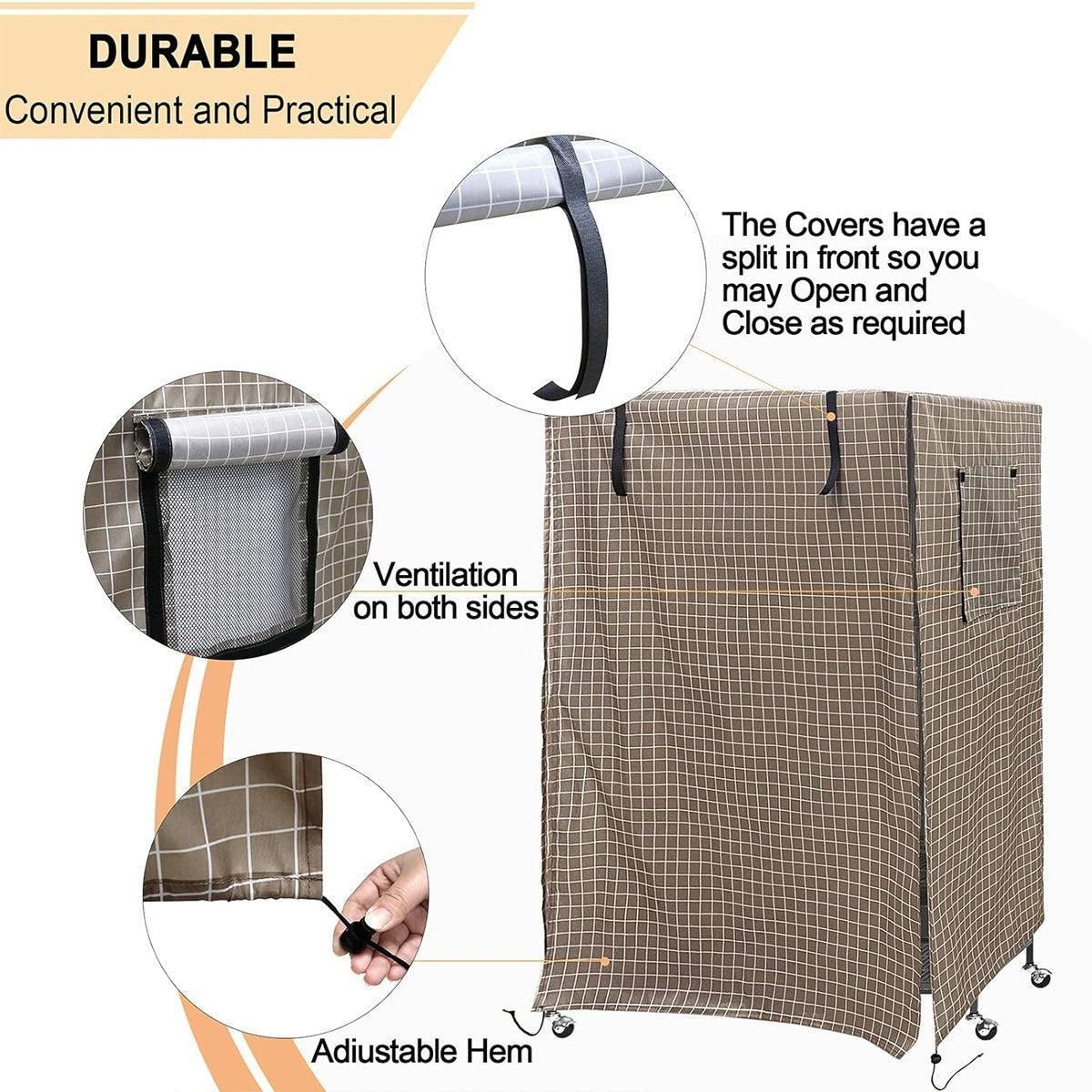 Waterproof Bird Cage Cover Outdoor Sun Rain Protection Pet Accessory