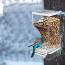 No Mess Bowl Auto Cage Bird Feeder Cup Automatic Parrot Canary Small Cockatiel