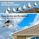 Lambu 10X 50Cm Anti Bird Spikes Pigeon Deterrent Repellent Bird Sting Stainless - 20 Groups