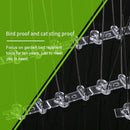 Lambu 10X 50Cm Anti Bird Spikes Pigeon Deterrent Repellent Bird Sting Stainless - 30 Groups