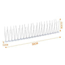 Lambu 10X 50Cm Anti Bird Spikes Pigeon Deterrent Repellent Bird Sting Stainless - 30 Groups