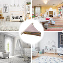 2PCS Triangle Bunting Flag Garland Hanging Flag Banner for Wedding Parties