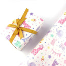 20pcs Cute Animal Cartoon Gift Wrapping Paper for Toys Bookskin and Crafts - Blue Car-20PCS