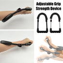 Adjustable 3Level Wrist Strengthener Grip Strength Trainer for Hand Exercise Use - Black