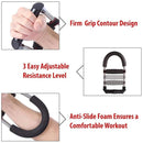 Adjustable 3Level Wrist Strengthener Grip Strength Trainer for Hand Exercise Use - Black