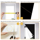 Portable Blackout Curtains for Sunscreen Window Shades Light Blocking Drapes - 1m x 1.45m