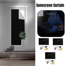 Portable Blackout Curtains for Sunscreen Window Shades Light Blocking Drapes - 1m x 1.45m