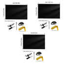 Portable Blackout Curtains for Sunscreen Window Shades Light Blocking Drapes - 2m x 1.45m
