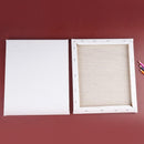 5x Artist Blank Stretched Canvas Canvases Art Large White Range Oil Acrylic Wood - 40*50CM