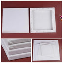 5x Artist Blank Stretched Canvas Canvases Art Large White Range Oil Acrylic Wood - 50*60CM