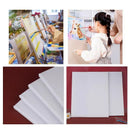 5x Artist Blank Stretched Canvas Canvases Art Large White Range Oil Acrylic Wood - 50*60CM