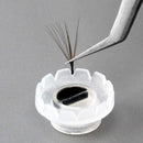 100X Eyelashes Glue Holder Blossom Cup Ring Eyelash Extension Adhesive Stand
