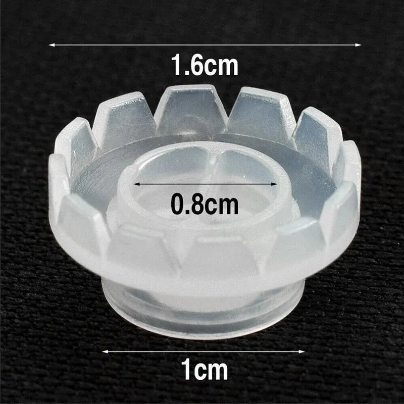 100X Eyelashes Glue Holder Blossom Cup Ring Eyelash Extension Adhesive Stand