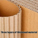 50pcs Corrugated Cardboard Sheets Express Carton Spacer Gasket Packing Material - 21x30cm