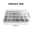 1500Pcs Stainless Steel Bolts Screws Kit Assorted Mechanical Fastener Hardware