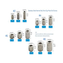 1500Pcs Stainless Steel Bolts Screws Kit Assorted Mechanical Fastener Hardware