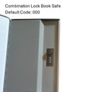 Hidden Book Safe Lock Box for Home and Office Cash Watch Document Storage - 4