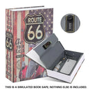 Hidden Book Safe Lock Box for Home and Office Cash Watch Document Storage - 4