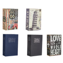 Hidden Book Safe Lock Box for Home and Office Cash Watch Document Storage - 5