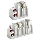 Desktop Storage Organiser With Dividers Pen Holder Home Office School Desk Use - 2-Grid