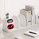 Desktop Storage Organiser With Dividers Pen Holder Home Office School Desk Use - 2-Grid