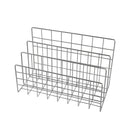 Minimalist Desktop Book Holder Metal Book Rack Organizer Home Office Desk Use - L