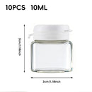 Clear Travel Bottles Proof Refillable Cosmetic Containers For Liquid Toiletries