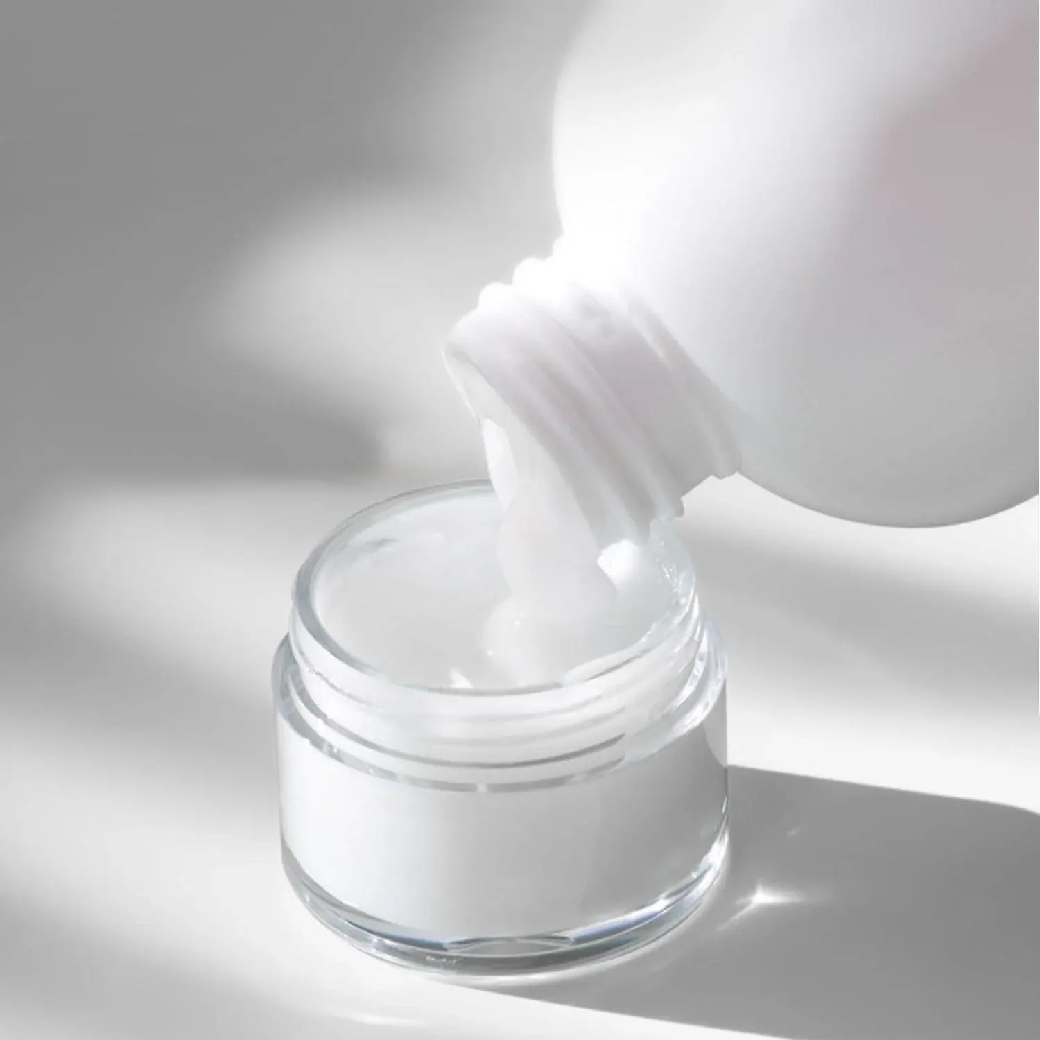 10pcs Transparent Wide Mouth Plastic Jars with Cap Skin Care Cream Containers - 80ml