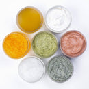 10pcs Transparent Wide Mouth Plastic Jars with Cap Skin Care Cream Containers - 80ml
