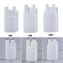 250-1000ml Plastic Twin Chamber Bottle with Tamper Evident Cap for Chemical Liquids - 8Pcs 250ml