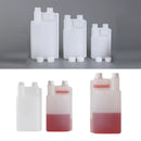250-1000ml Plastic Twin Chamber Bottle with Tamper Evident Cap for Chemical Liquids - 8Pcs 250ml