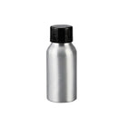 10PCS Mini Leak Proof Aluminum Bottle With Plastic Lid Essential Oil Refillable - Black