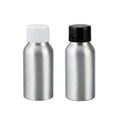 10PCS Mini Leak Proof Aluminum Bottle With Plastic Lid Essential Oil Refillable - Black