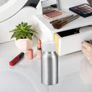 10PCS Mini Leak Proof Aluminum Bottle With Plastic Lid Essential Oil Refillable - Black