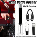 4PCS Wine Bottle Opener Set for Home Bar Kitchen Wine Lovers Birthday Gift